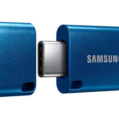 Samsung Type C Usb Flash Drive 256Gb | Transfers 4Gb Files In 11 Secs W/Up To 400Mb/S 3.13 - Blue
